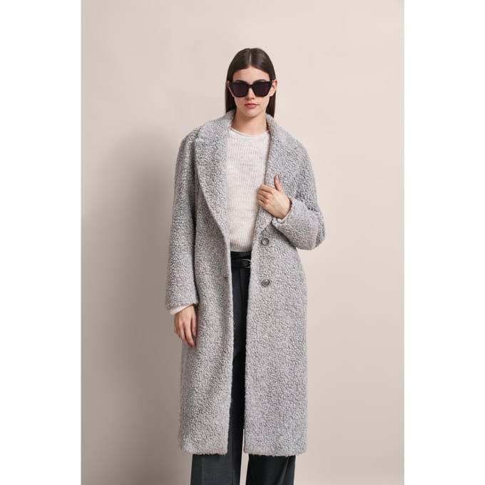 Bugatti Damen Jas met licht oversized silhouet