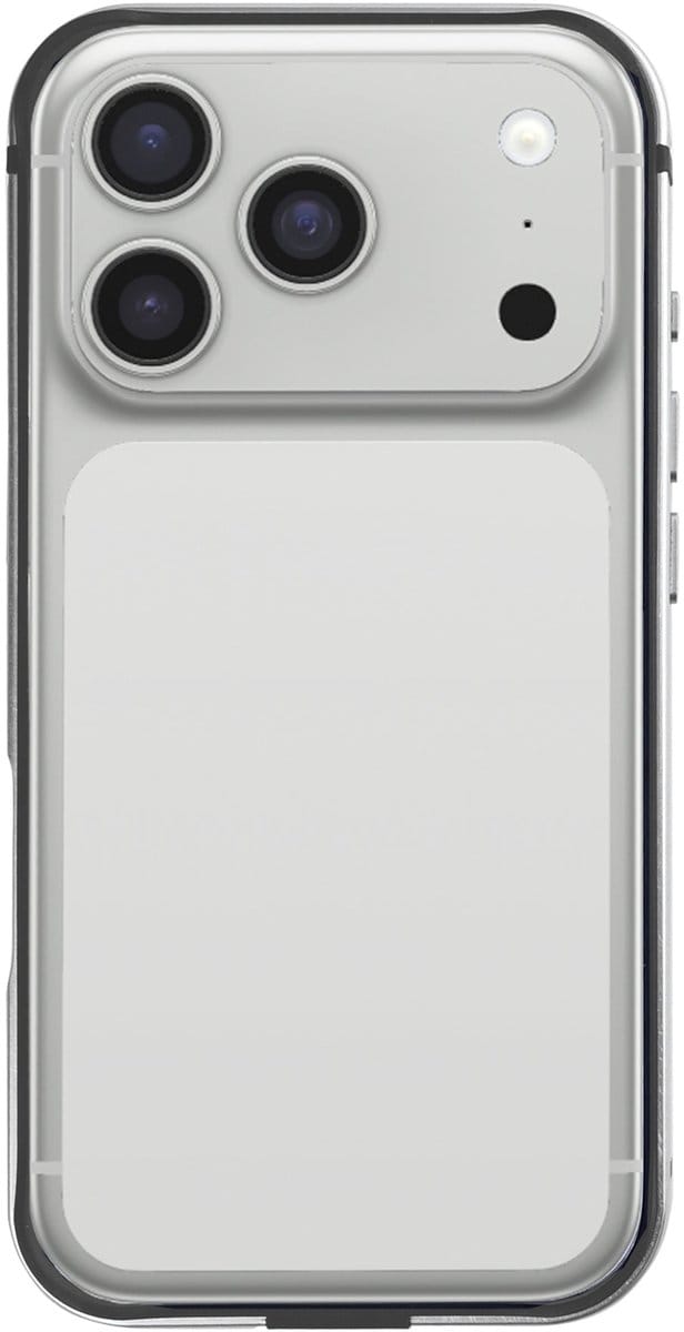 Rixus Crash Guard Case For Apple iPhone 17 Pro Light Grey