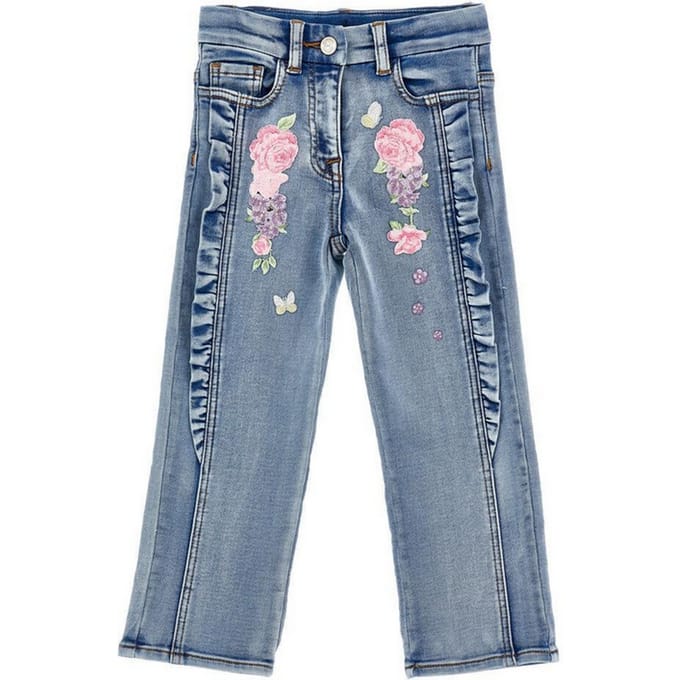 jeans blauw denim
