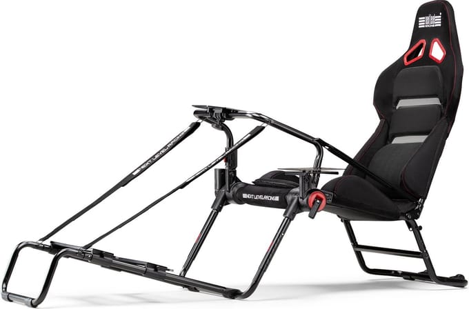 Next Level Racing GT Lite Pro - Racestoel Cockpit - Opvouwbaar & Licht - Versnellingspookhouder