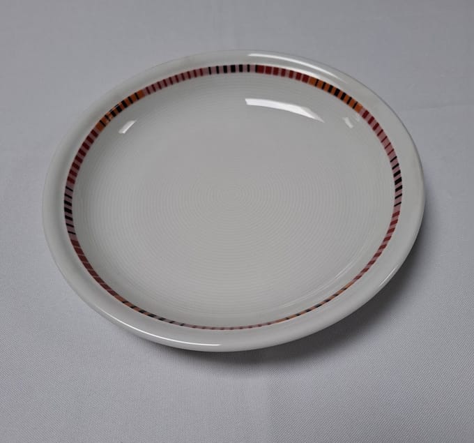 Thomas Trend Red Stripy diep bord 22 cm