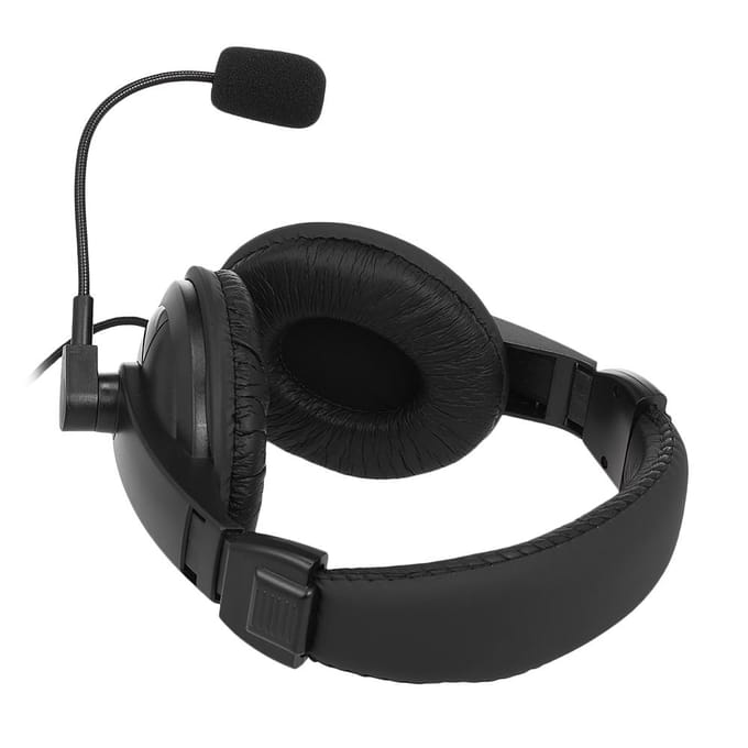 PTT VOX-oortelefoon met microfoon Walkie-talkie-headset Over-ear radio-hoofdtelefoon Ruisonderdrukking K Plug