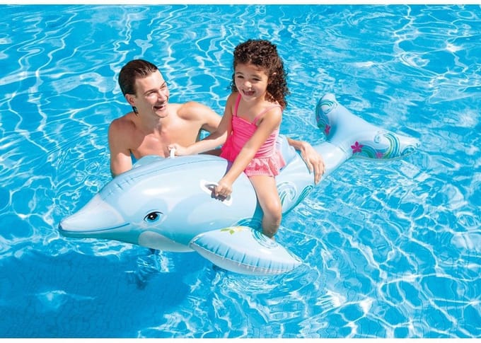 Intex 58535NP Ride-on Dolfijn 175x66 Cm