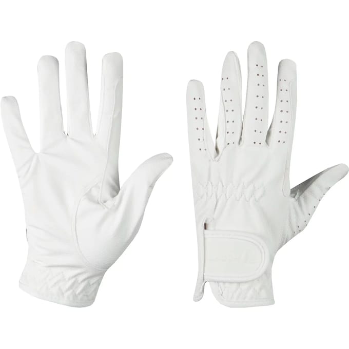 Horka - Paardrijhandschoenen Serino - Wit - Maat M