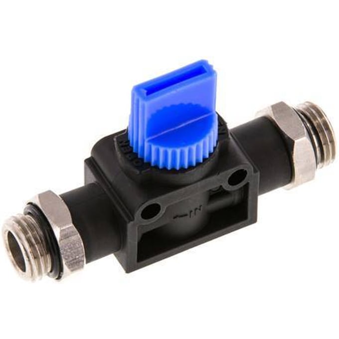 G1/4'' Kunststof/Messing 3/2-Weg Handafsluiter