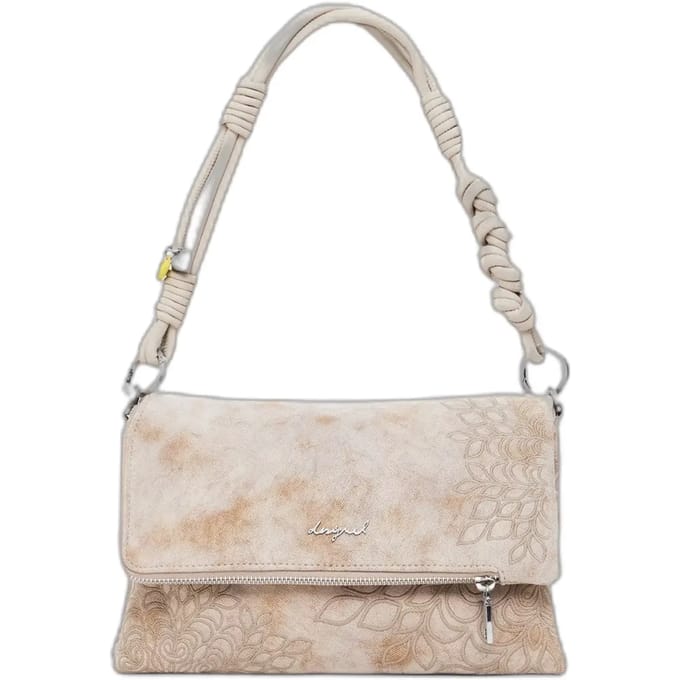 Desigual schoudertas Sierra Sand Murano Bag Arena Vigore beige