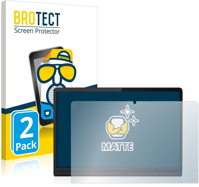 BROTECT - Screenprotector voor Lenovo Yoga Tab 11 - Folie Beschermfolie matte 2 Stuks