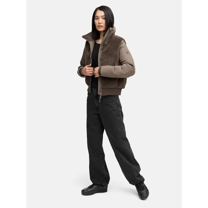 Navahoo dames winterjas TEDDYZONE – trendy, warm & comfortabel