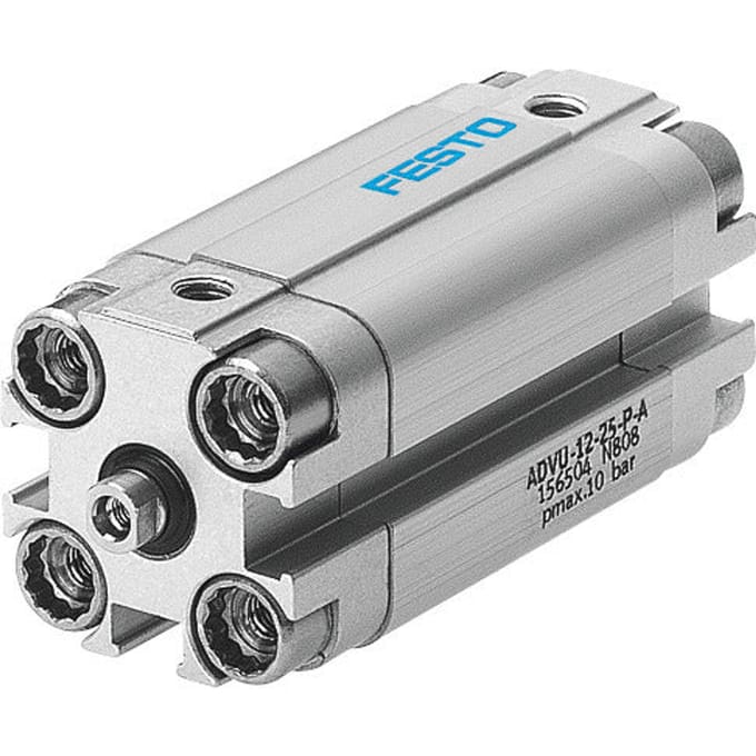 Festo Compacte Cilinder 12mm Boring 20mm Slag Dubbelwerkend - 156503 - P2FHM