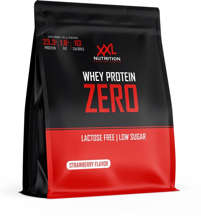 XXL Nutrition - Whey Isolate Zero - Aardbei - Eiwitpoeder - 1000 g