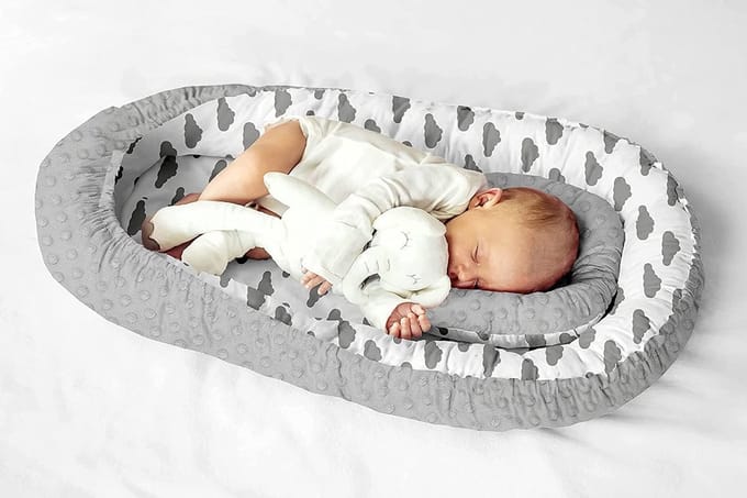 Premium babynestje baby set