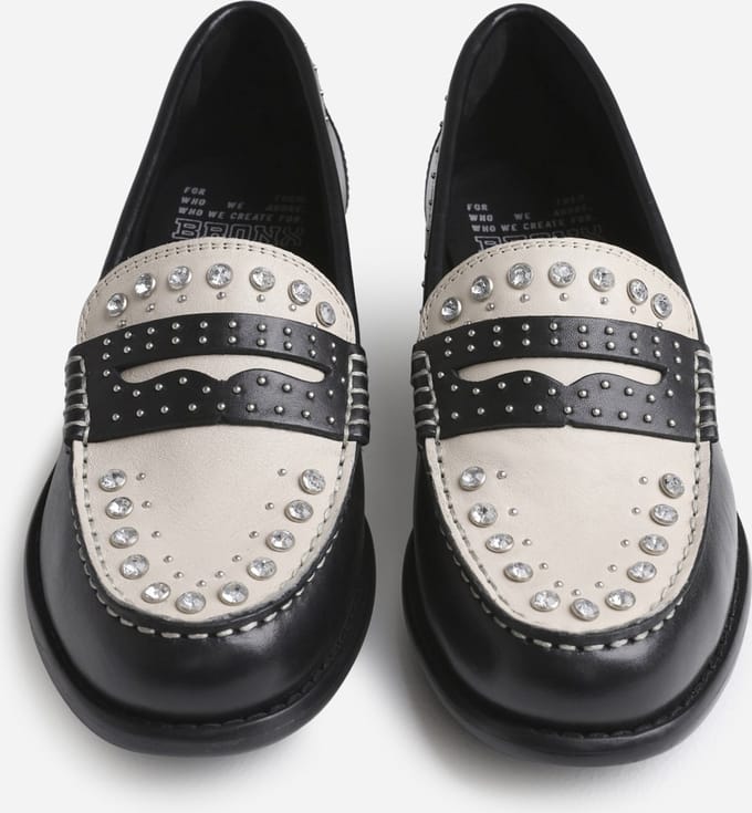Bronx - maat 38 - Loafers - Dames - Zwart