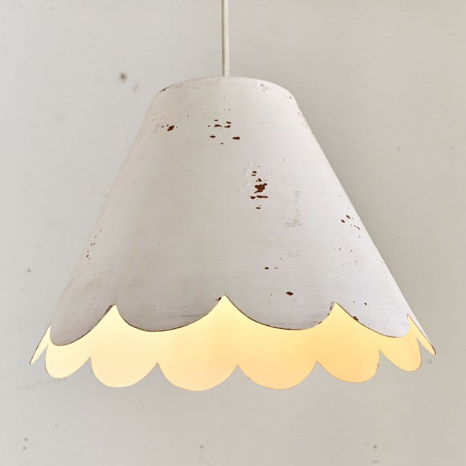 LOBERON Hanglamp Hollivale antiekwit
