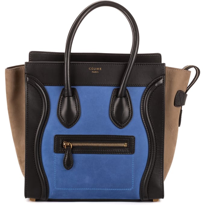 Micro Lugagge Tri-color  Handtas
