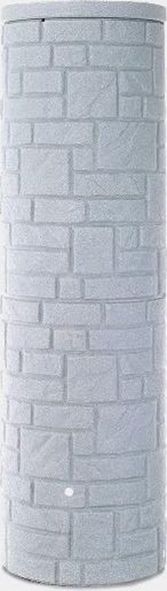 Regenton zuil XL | Regenvat muurmodel 460L | Extra grote graniet design tank