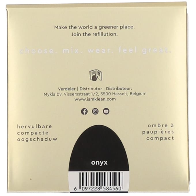 i.am.klean Compacte Minerale OogschaduwMake up - Make up - Oogschaduw - Onyx