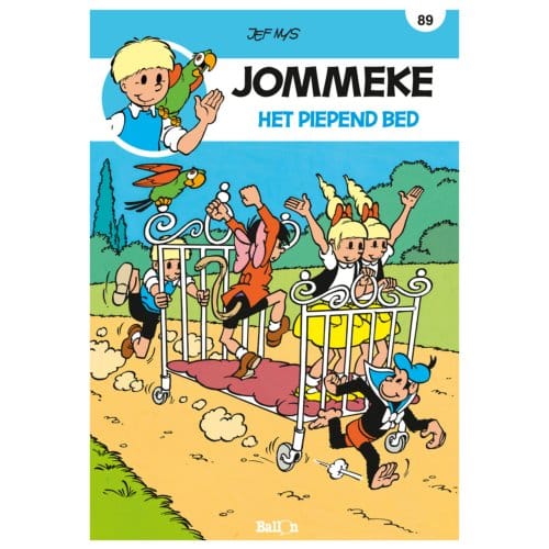 Het Piepend Bed - Jommeke Strip