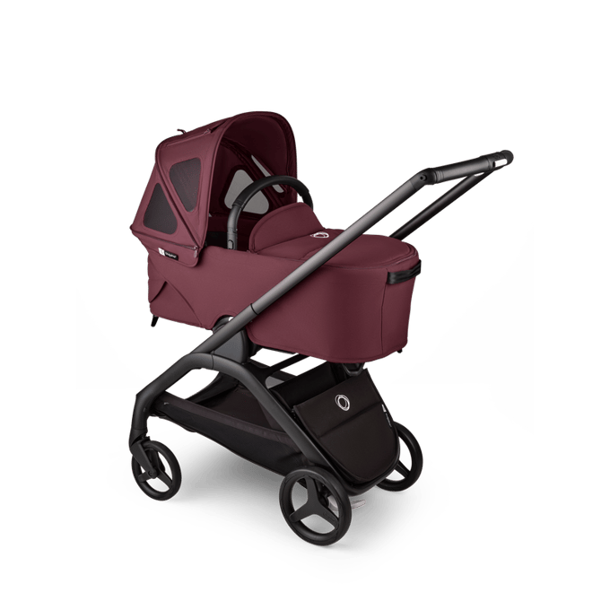 Bugaboo Dragonfly breezy zonnekap - Dark Cherry red Dark Cherry red