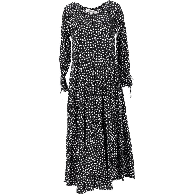 Diane Von Furstenberg Imogen maxi-jurk in zwarte viscose