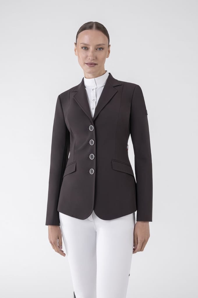Equiline Gait dames wedstrijdjasje - Bruin - maat 40