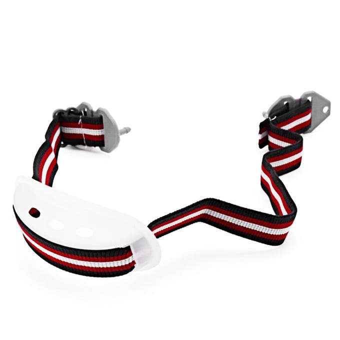 Veiligheidsconstructie Witte Bouwhelm Kinband Afneembare Sling voor Helm Onderkaak white