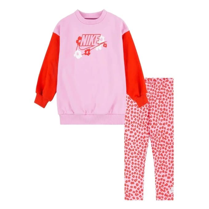 Leggingset voor meisjes Nike Floral