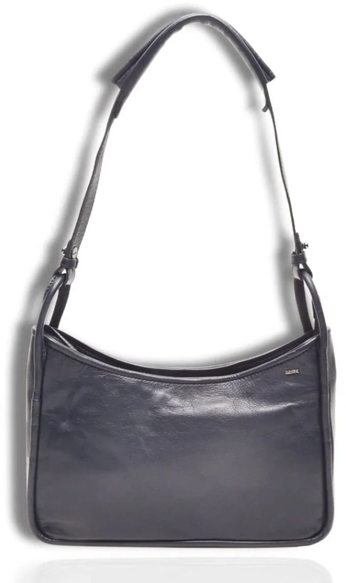 Berba | Soft | Crossbody-tas | Schoudertas | Dames | Tas | Donkerblauw | Leer