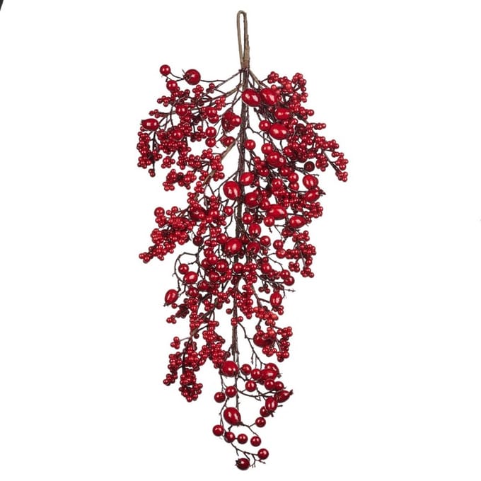 Goodwill - Krans - rood - L35 x H70 cm