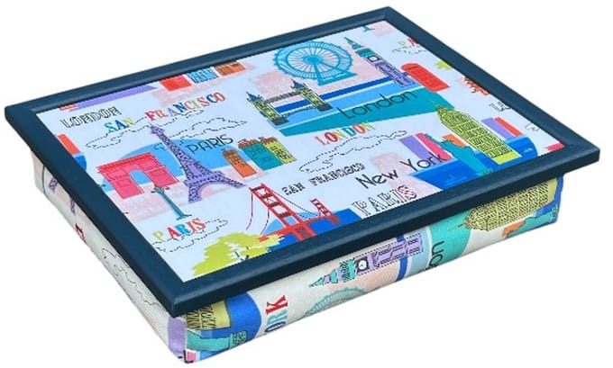Andrews - Laptray - Schootkussen - Stedentrip - 40x30 cm
