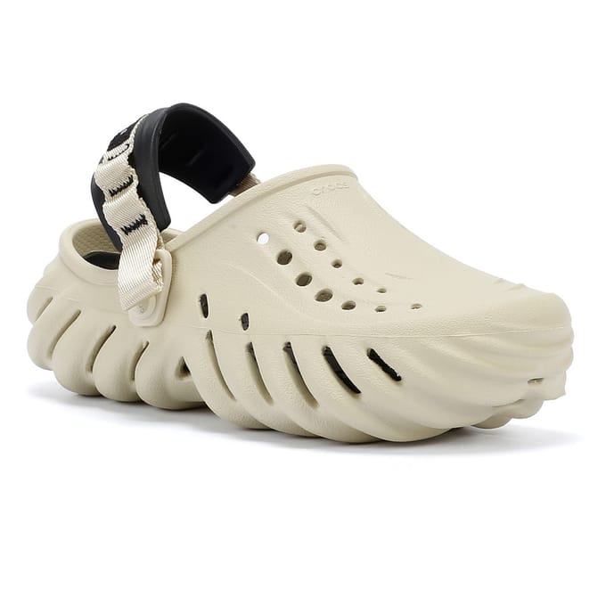 Crocs - Echo Clogs Bone/Black - Maat 39-40