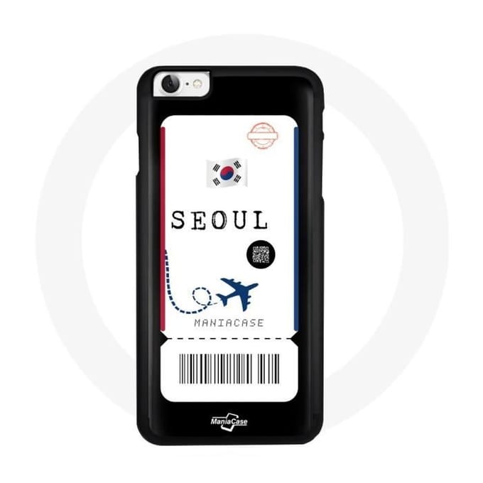Coque iphone 6 Billet d'avion Seoul