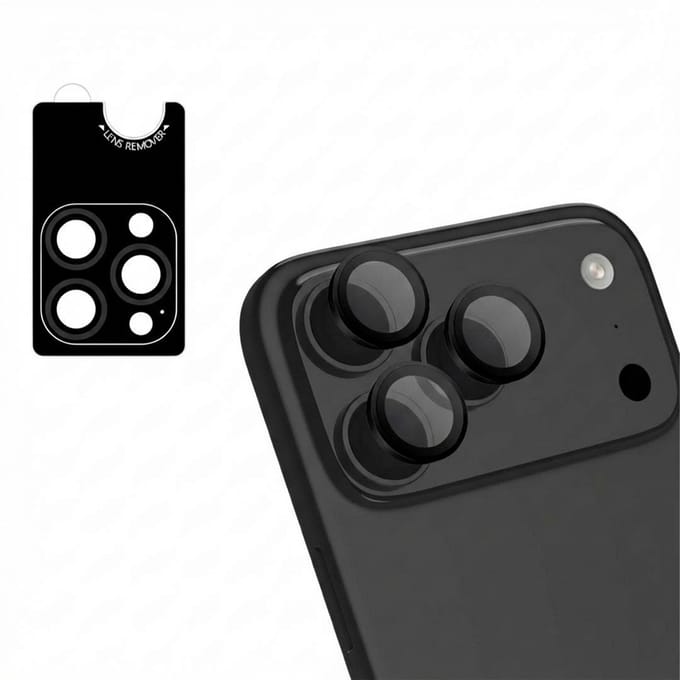 imoshion Camera Lens Protector - Geschikt voor iPhone 17 Pro/ iPhone 17 Pro Max - 2 Pack - Gray