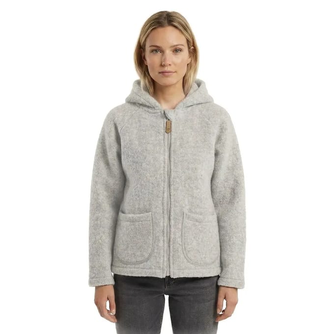 Dames lamswollen hoodie Zaffiro Zoya Sierra