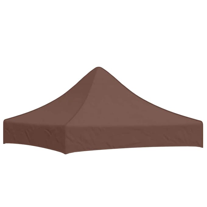 vidaXL - Partytentdak - 270 - g/m² - 2x2 - m - bruin