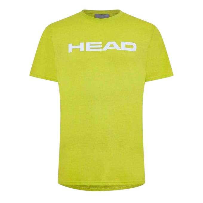 Head Heren Club Ivan Belettering T-Shirt (Groen)