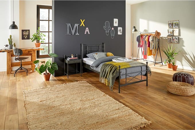 Maxi Nachtkast Milano - 48 x 70 x 38 cm - antraciet