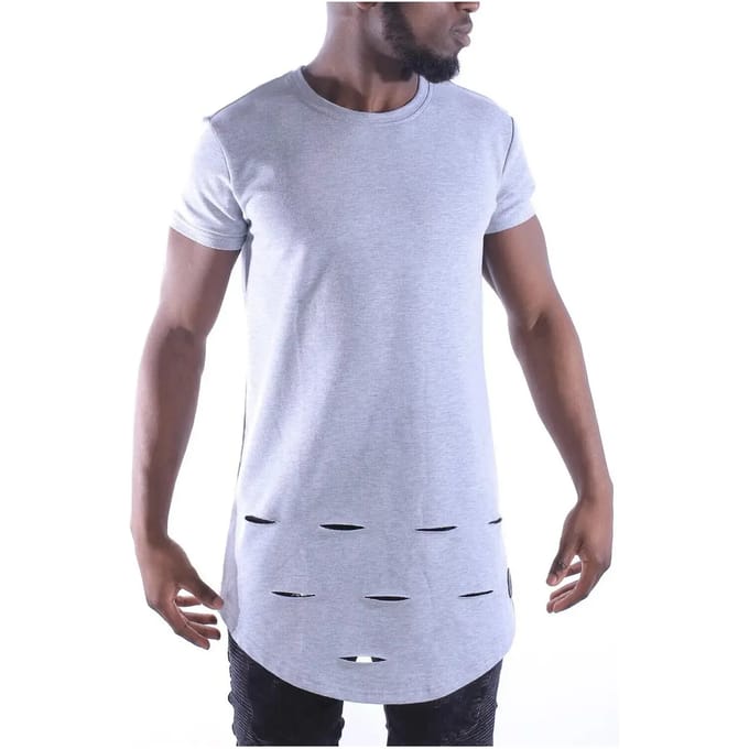 Oversized gescheurd T-shirt Project X Paris