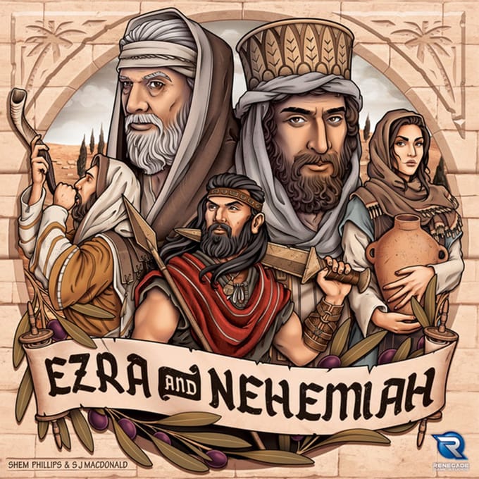 Ezra and Nehemiah - Bordspel - Engeltalig - Renegade Game Studios