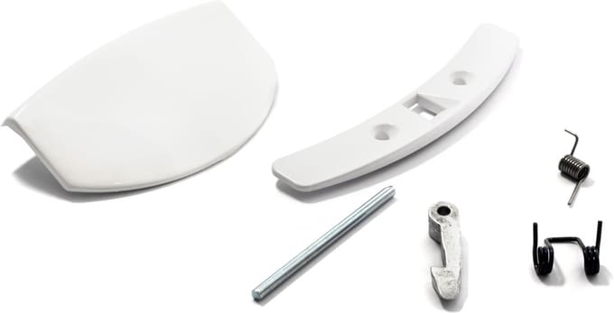 Deurgreep set - greep deur - deurgreep wasmachine - geschikt voor Aeg Electrolux 50277718008