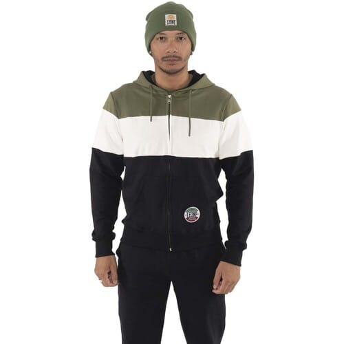 Capuchon sweaters Leone 1947 Man Hoody Full Zip Varsity