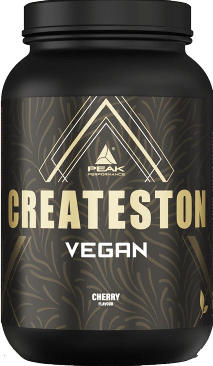Peak Createston Vegan (1545g) Cherry - Intra- & Post-Workout - voor na de training