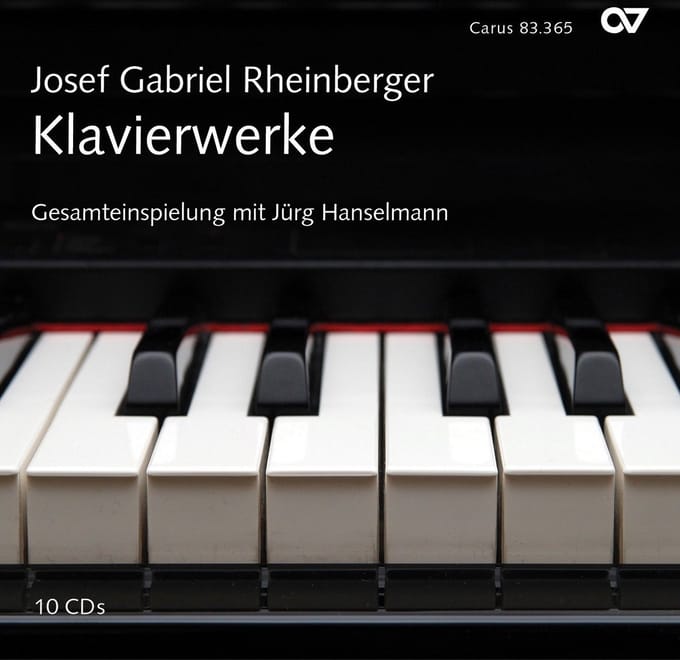 Jürg Hanselmann - Rheinberger: Piano Works (Complete Recording) (10 CD)