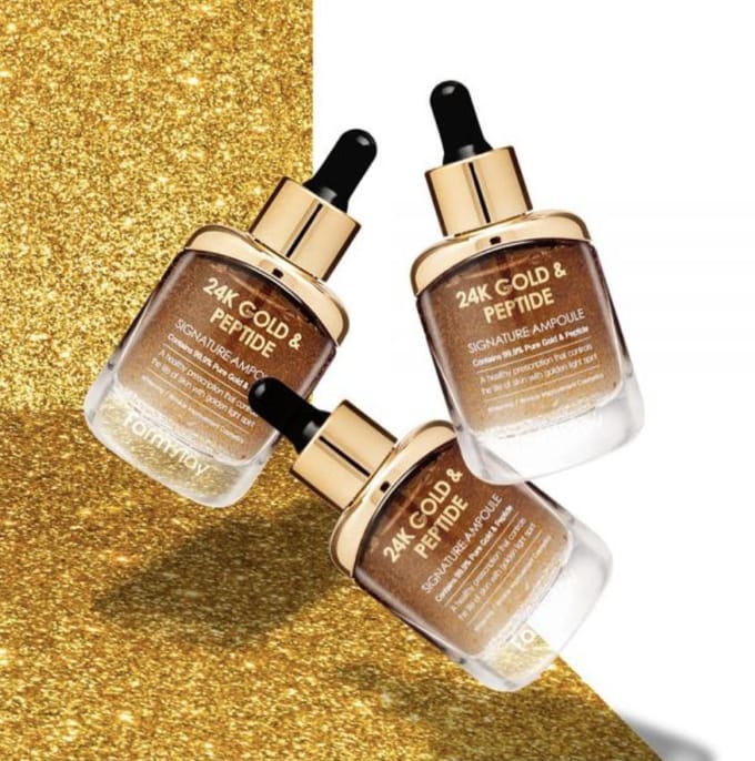 FARM STAY 24K Gold & Peptide Signature Ampul 35ml (3 opties) 2pcs