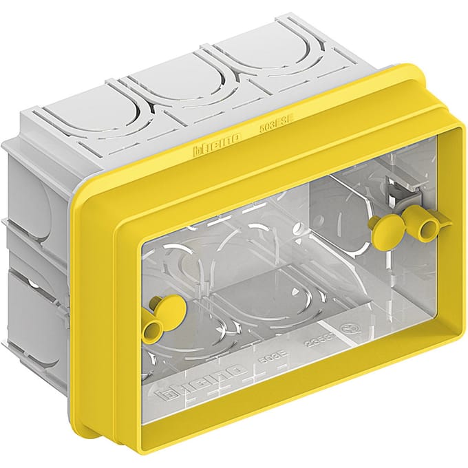 Bticino Legrand Opstaande rand inbouwdoos 506L - BT506LSE [2 stuks]