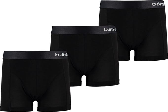 Apollo Jongensondergoed 3 Bamboe Boxershorts Zwart Maat 110/116