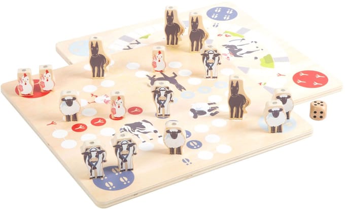 Small Foot - Houten Spellen 4in1 Collectie