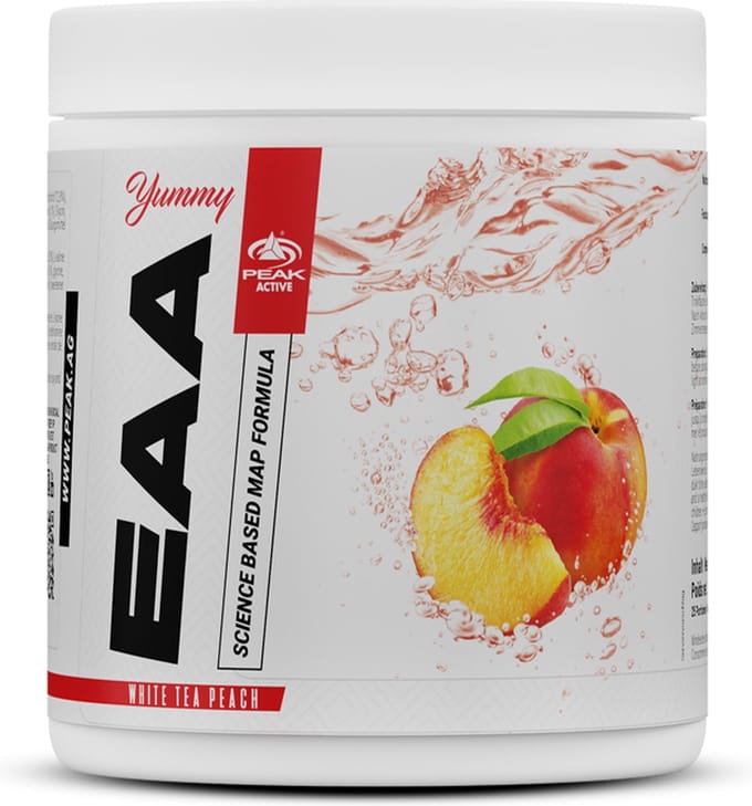 Peak Yummy EAA (400g) White Tea Peach - Aminozuren - EAA