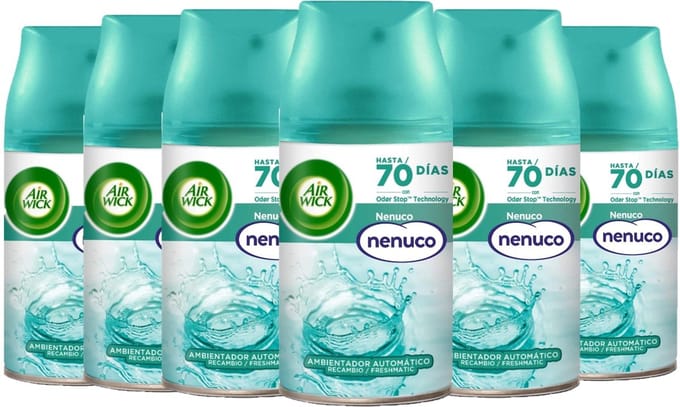 Airwick Freshmatic Max Navulling – Nenuco - 6 x 250 ml