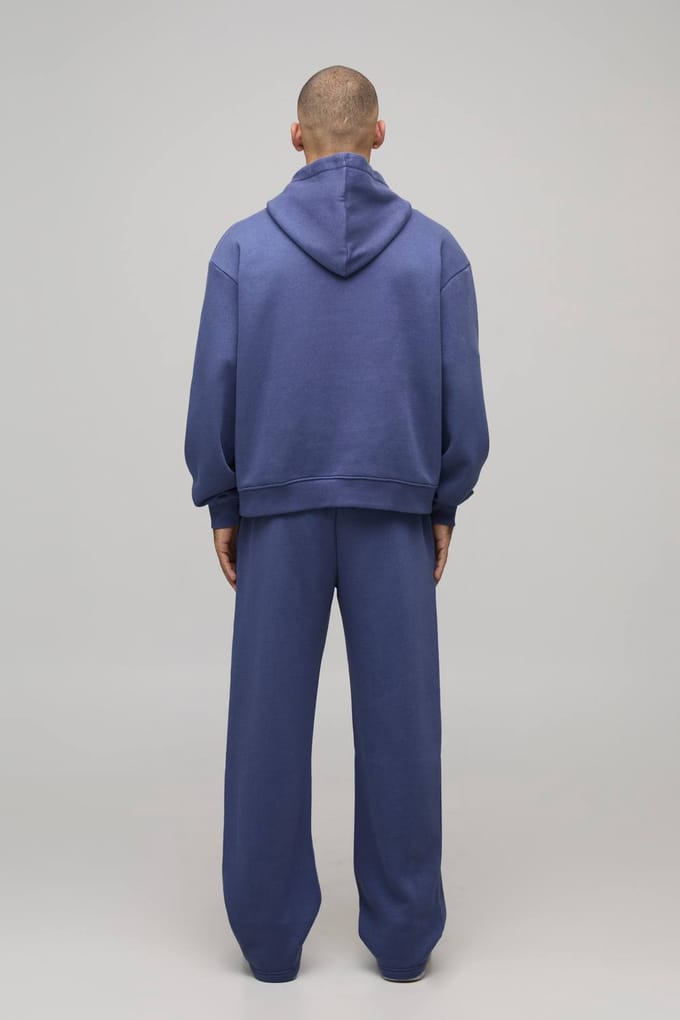 Essential Straight Leg Jogger | Indigo | Size Small