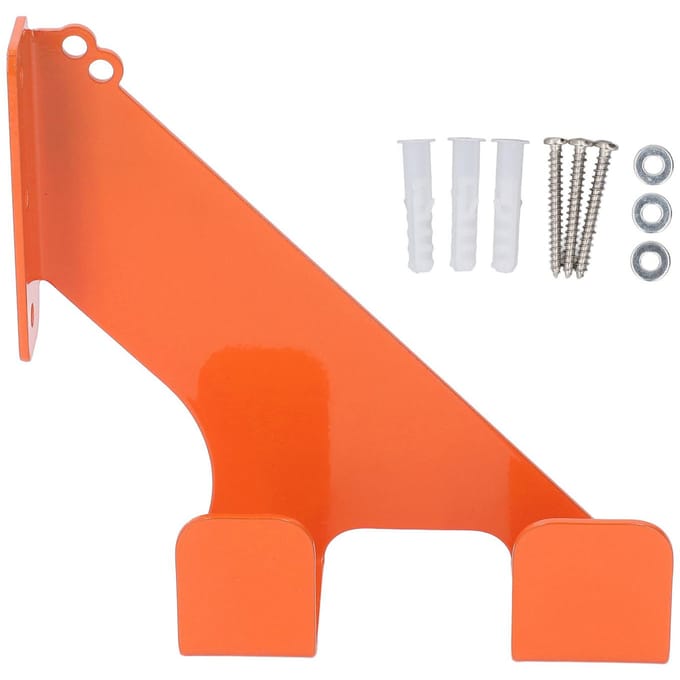 Kettingzaag Hanger Wandmontage Heavy Duty Kettingzaag Houder Rek Garage Opslag Schuur Organizer Staal orange